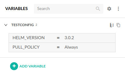 Shared helm variable