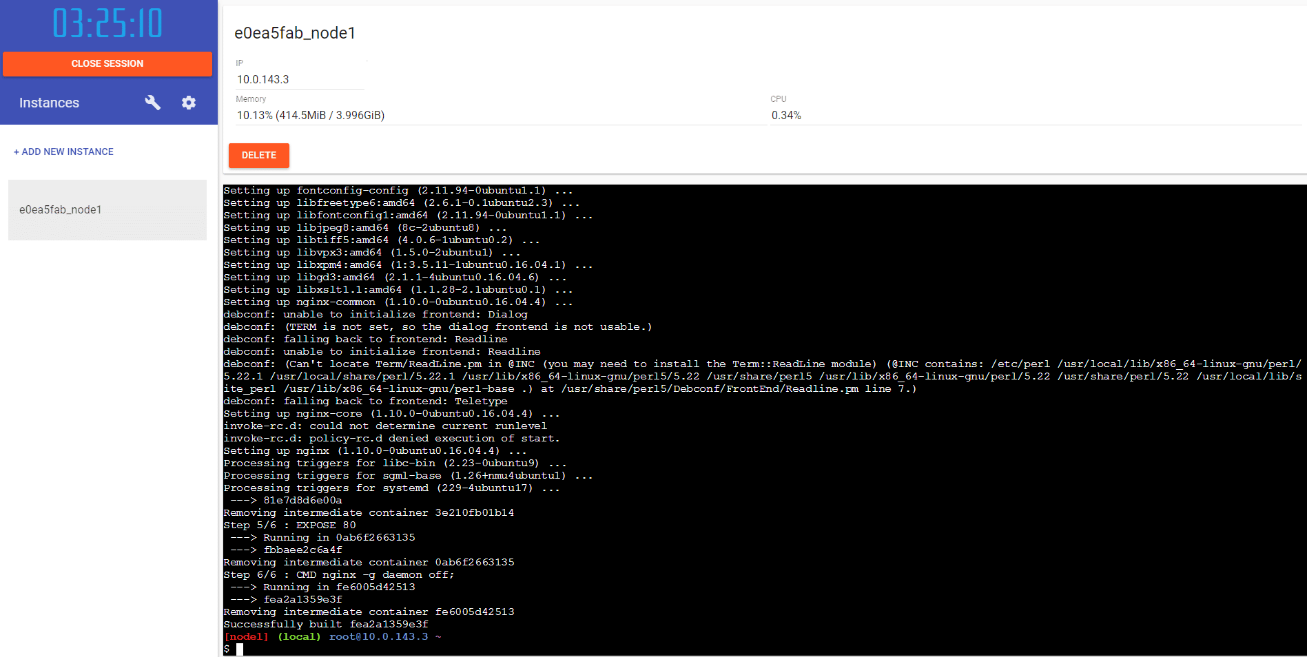 codefresh Docker Image built