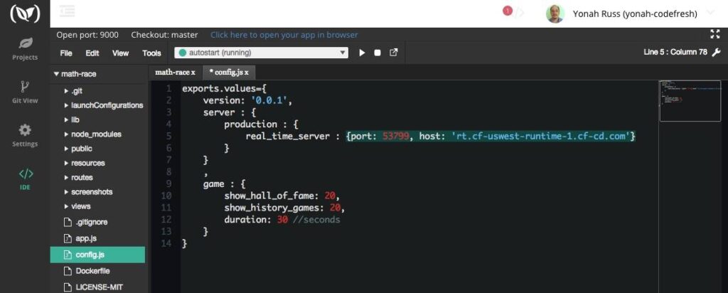 Edit Code with Orion