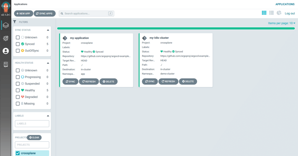 Application and infrastructure management