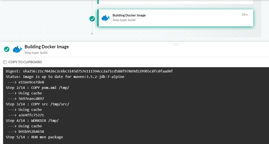 Docker caching in Codefresh