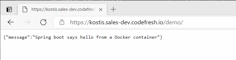 Example deployment