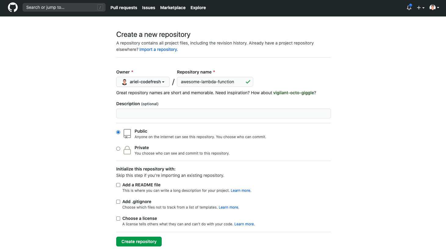 create-git-repository