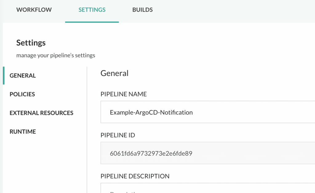 pipeline-settings