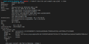 kubectl command